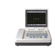 12 dérivations douze canaux électrocardiographe ECG Holter écran tactile Ce